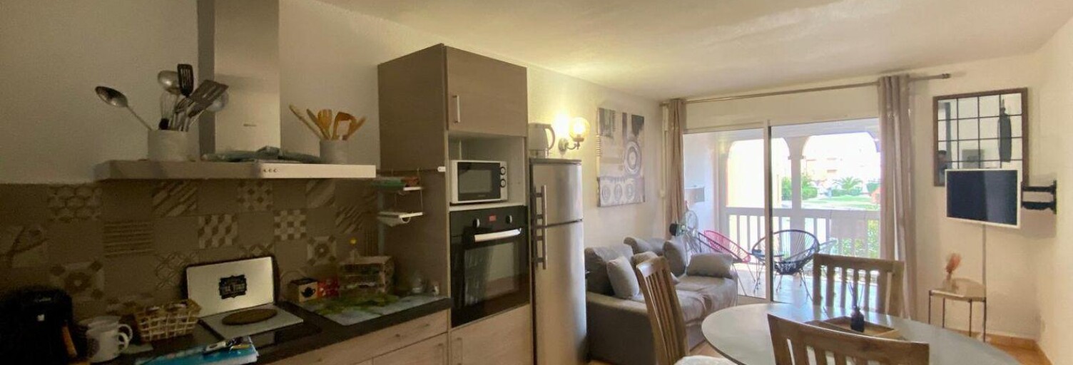 Appartement 2 Pièces 33 m² à vendre à Le Barcarès (66420)