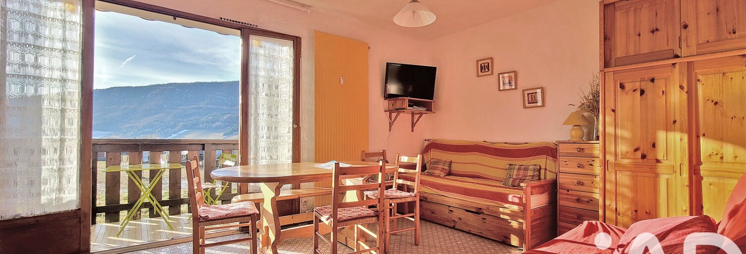 Appartement 1 Pièce 23 m² à vendre à Lans-en-Vercors (38250)
