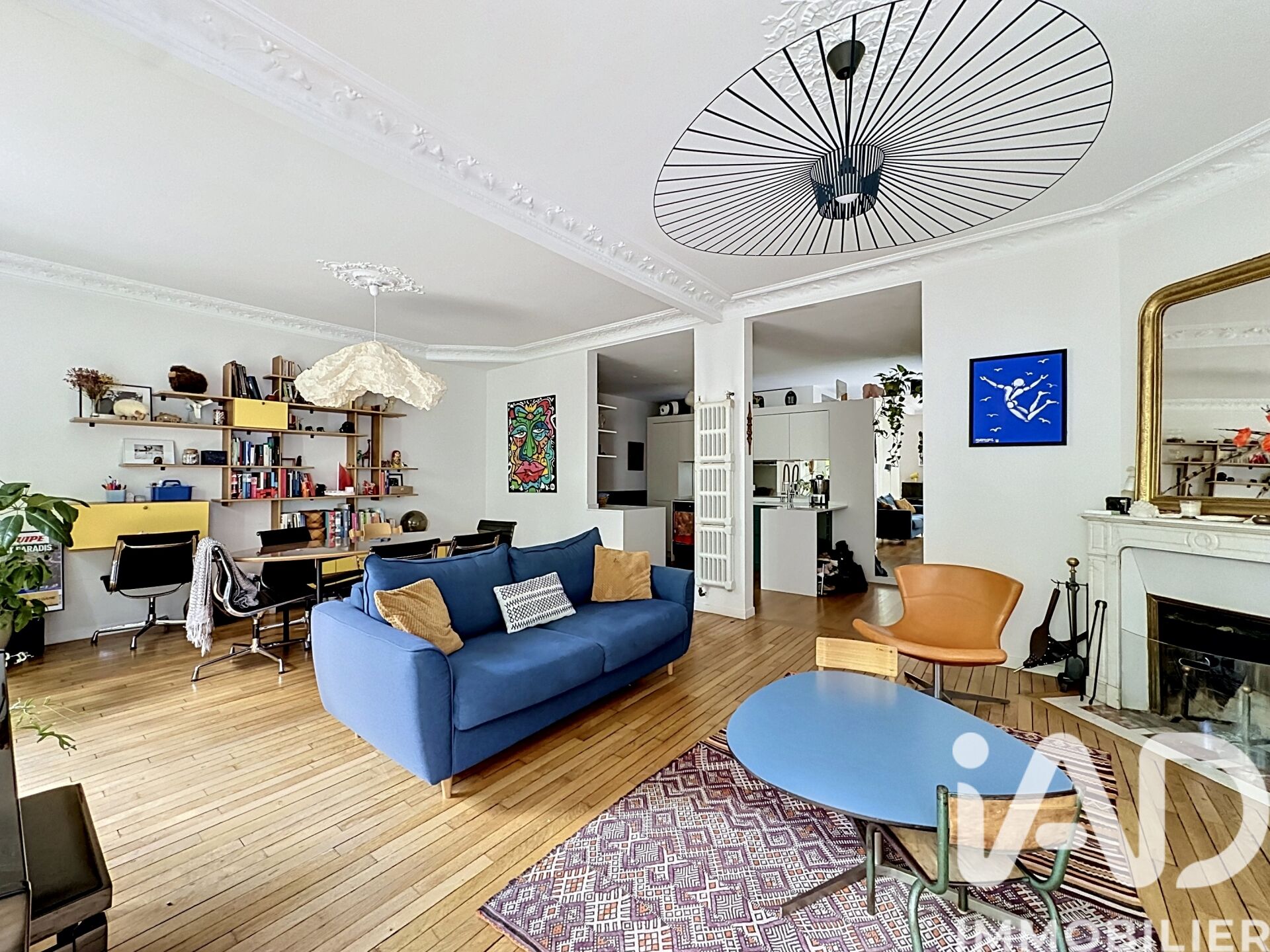 Appartement à vendre, 4 pièces, 91 m², Paris