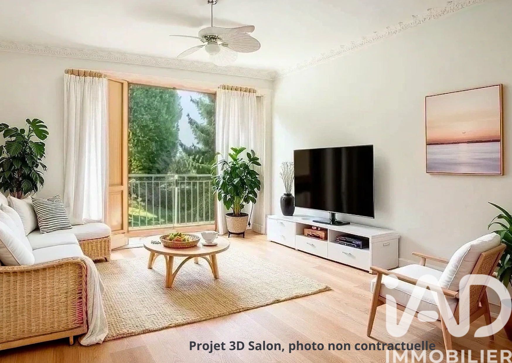 Appartement à vendre, 3 pièces, 64 m², Bois-d'Arcy