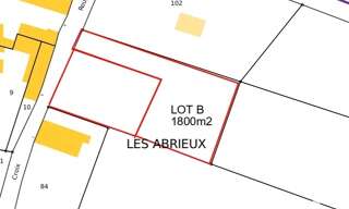 Terrain  1800 m² à vendre à Les Pins (16260)