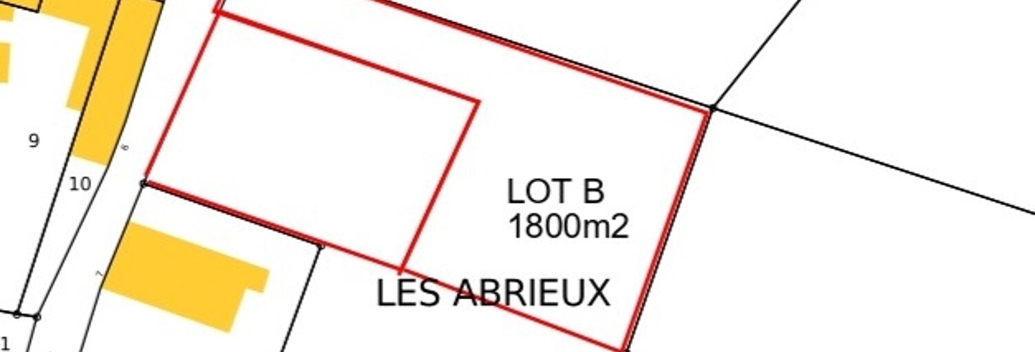 Terrain  1800 m² à vendre à Les Pins (16260)