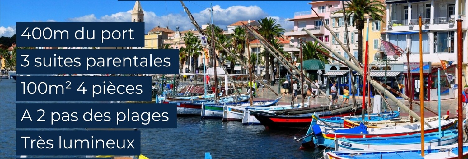 Appartement 4 Pièces 100 m² à vendre à Sanary-sur-Mer (83110)