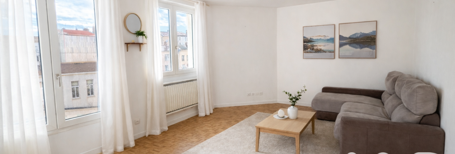 Appartement 2 Pièces 58 m² à vendre à Lyon 7 (69007)
