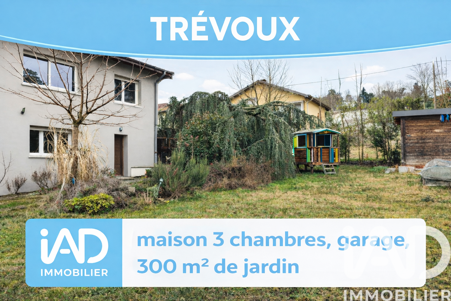 Trevoux - 114m² - 4p. - 3ch.