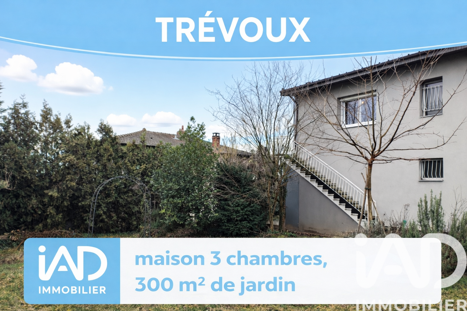 Trevoux - 130m² - 4p. - 3ch.