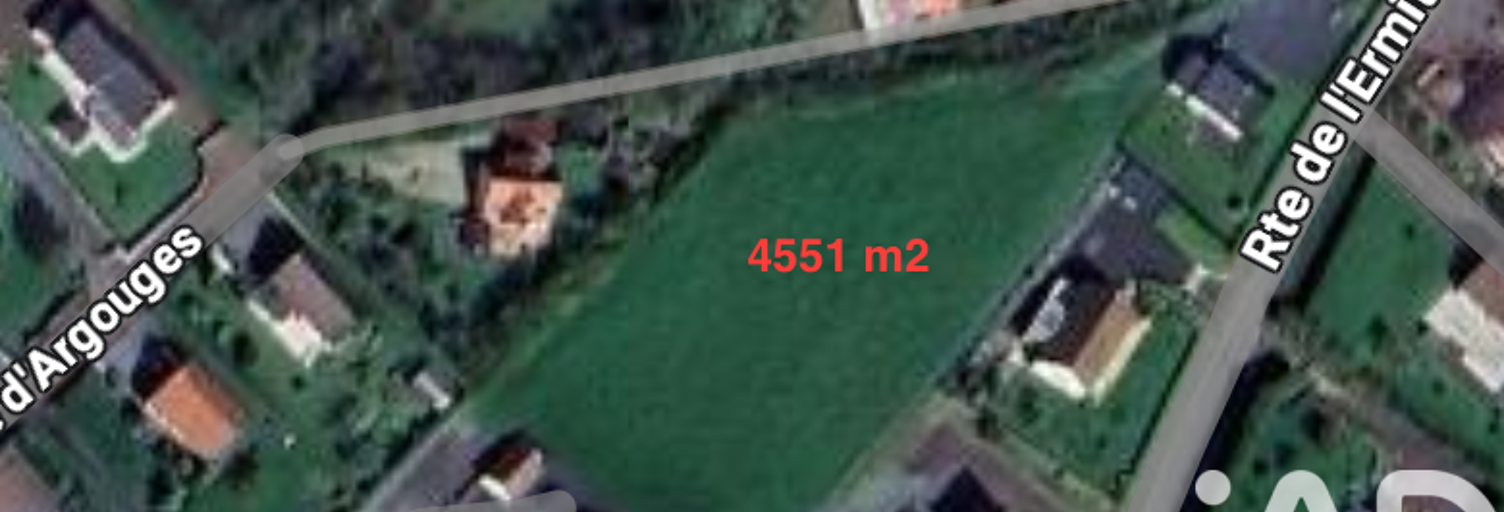 Terrain  4551 m² à vendre à Gratot (50200)