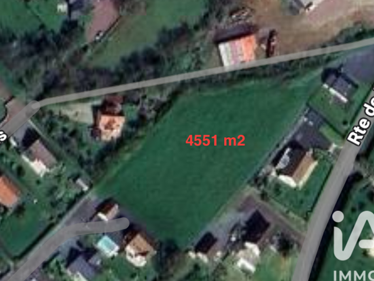 Vente Terrain à bâtir 4 551 m&sup2; — photo 1