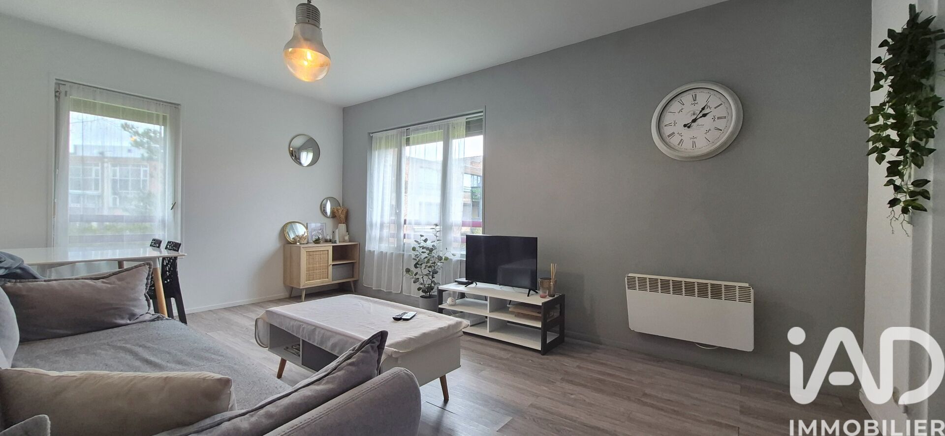 Appartement à vendre, 2 pièces, 44 m², Cergy