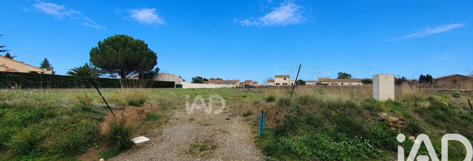 Terrain  1044 m² à vendre à Azille (11700)