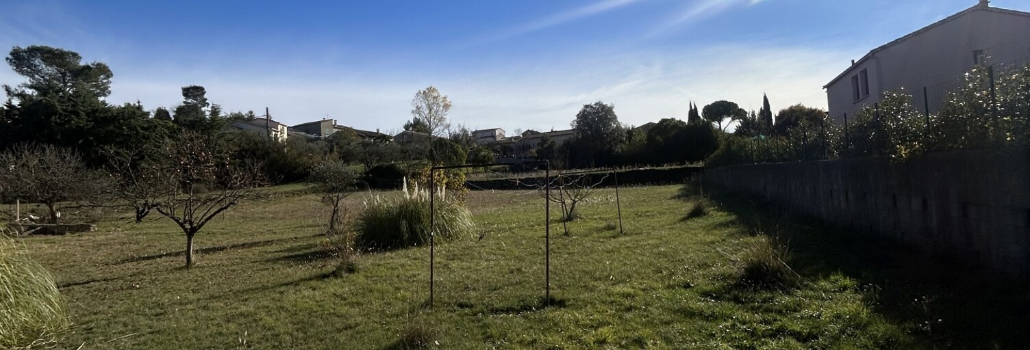 Terrain  1285 m² à vendre à Saint-Julien-les-Rosiers (30340)