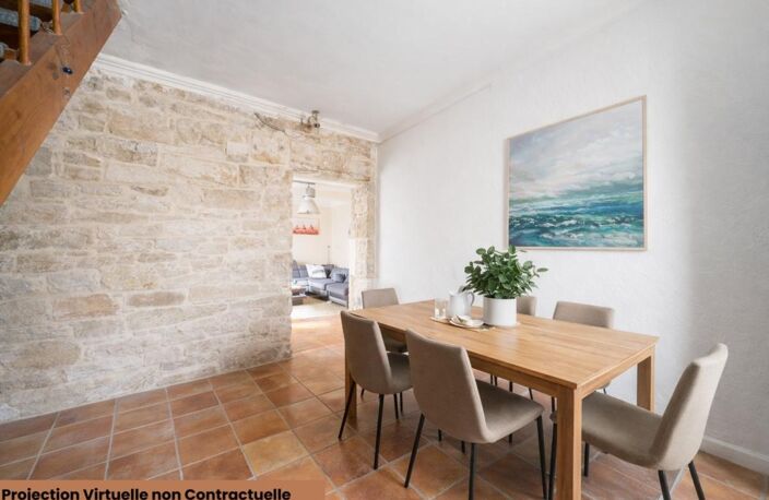 POUZOLS (34480) – MAISON DE VILLE – 7 PIÈCES – CHARME DE L’ANCIEN – TERRASSE – CALME – GARAGE — photo 4