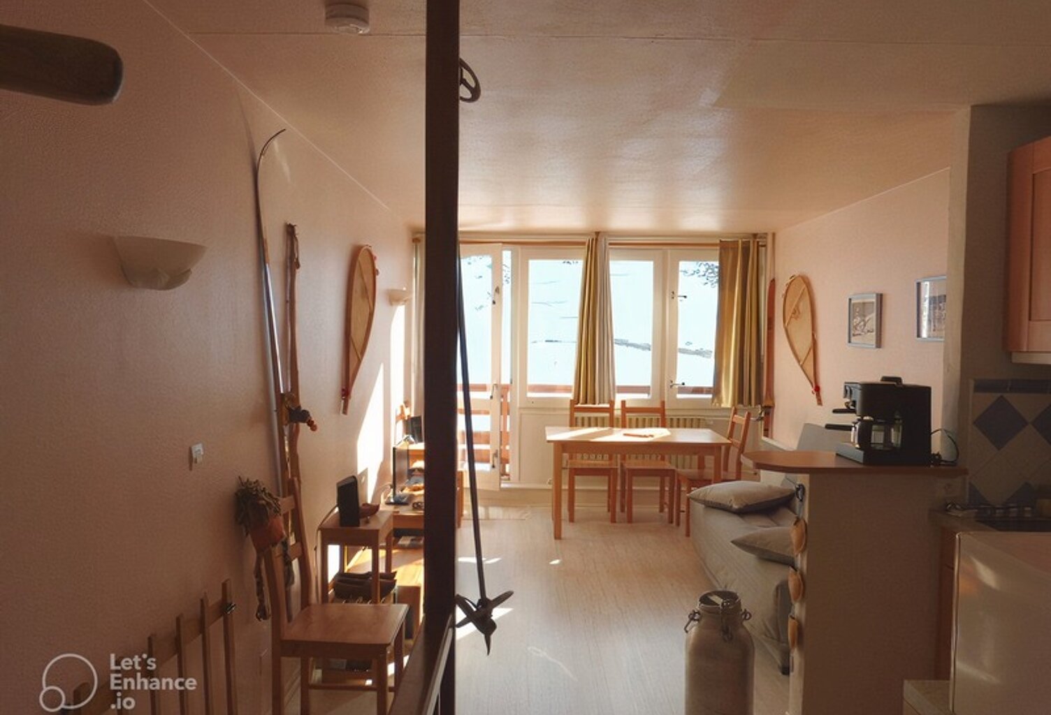 Appartement à vendre 2 pièces LA MONGIE (65) avec Balcon, cellier et casier à ski — photo 1