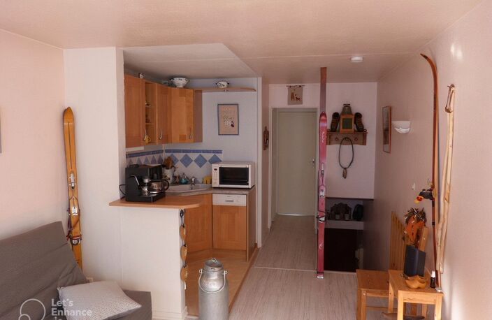 Appartement à vendre 2 pièces LA MONGIE (65) avec Balcon, cellier et casier à ski — photo 3