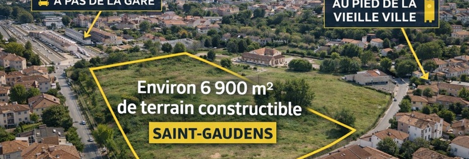 Terrain  6893 m² à vendre à Saint-Gaudens (31800)