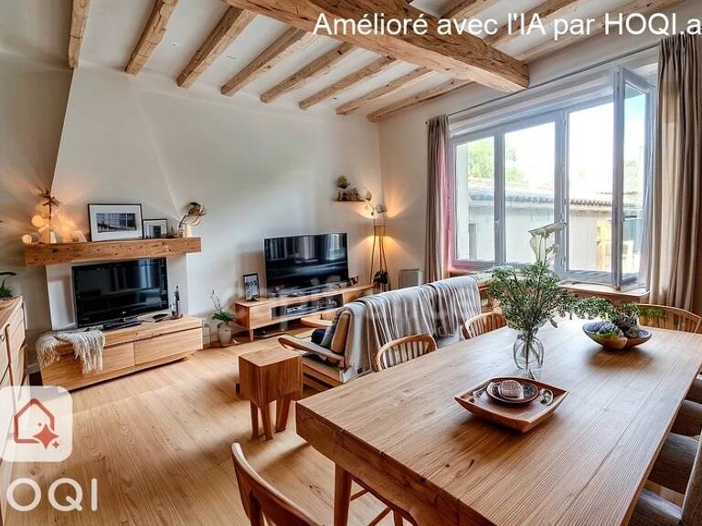 Dpt Charente Maritime (17), à vendre SAINT JEAN D'ANGELY maison P6 loué commerce, habitation et jardin — photo 1