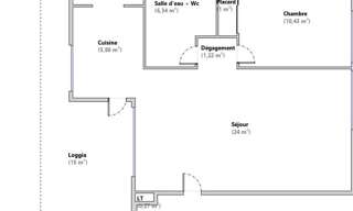 Appartement 2 Pièces 52 m² à vendre à Cayenne (97300)