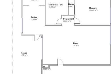 Appartement 2 pièces 187000 €