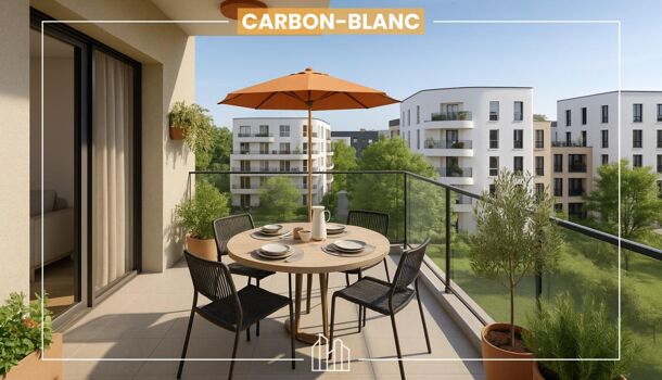 Appartement 3 pièces  à vendre Carbon-Blanc 33560