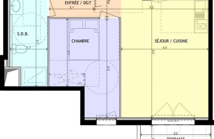 Appartement Neuf T2 À Vendre — photo 3