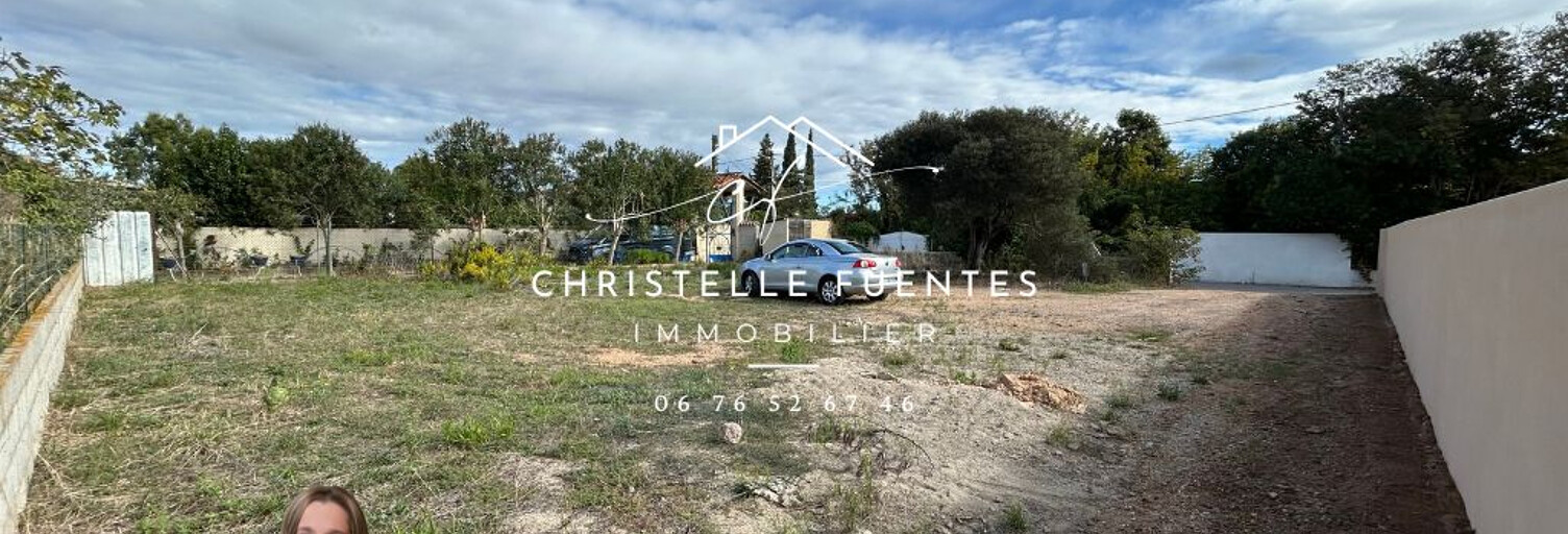 Terrain  555 m² à vendre à Marseillan (34340)