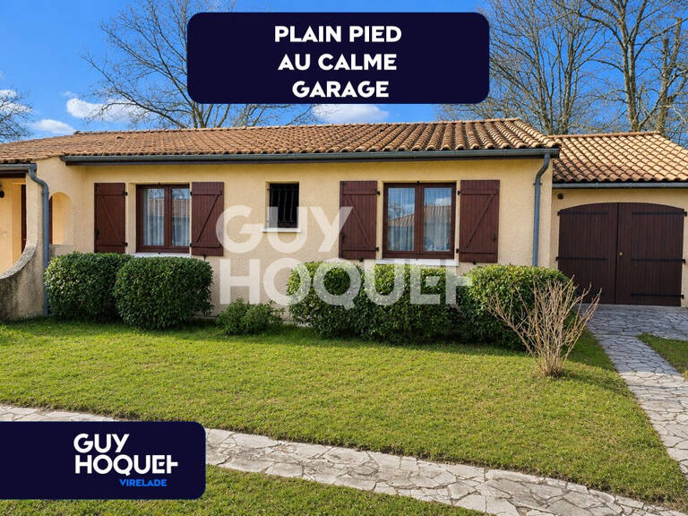 Maison de plain pied, garage, au calme — photo 1