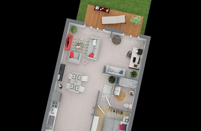 Maison - Rouillon - 2 pièce(s) - 70 m² — photo 4