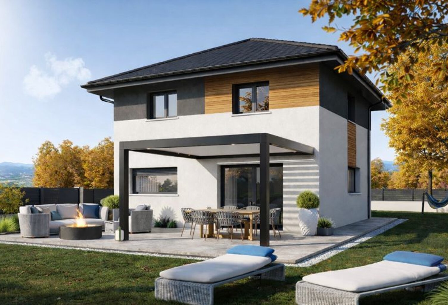 Maison neuve ARTIS sur grand terrain plat — photo 1