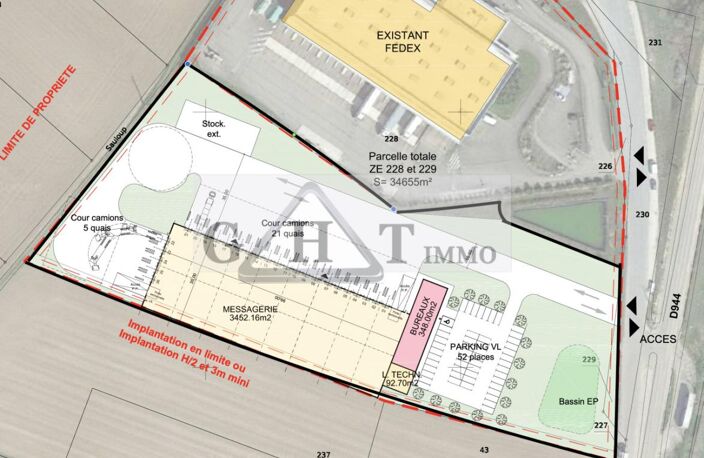 TERRAIN A VENDRE DE 17621 M² A NITRY SUR LA A6 — photo 2