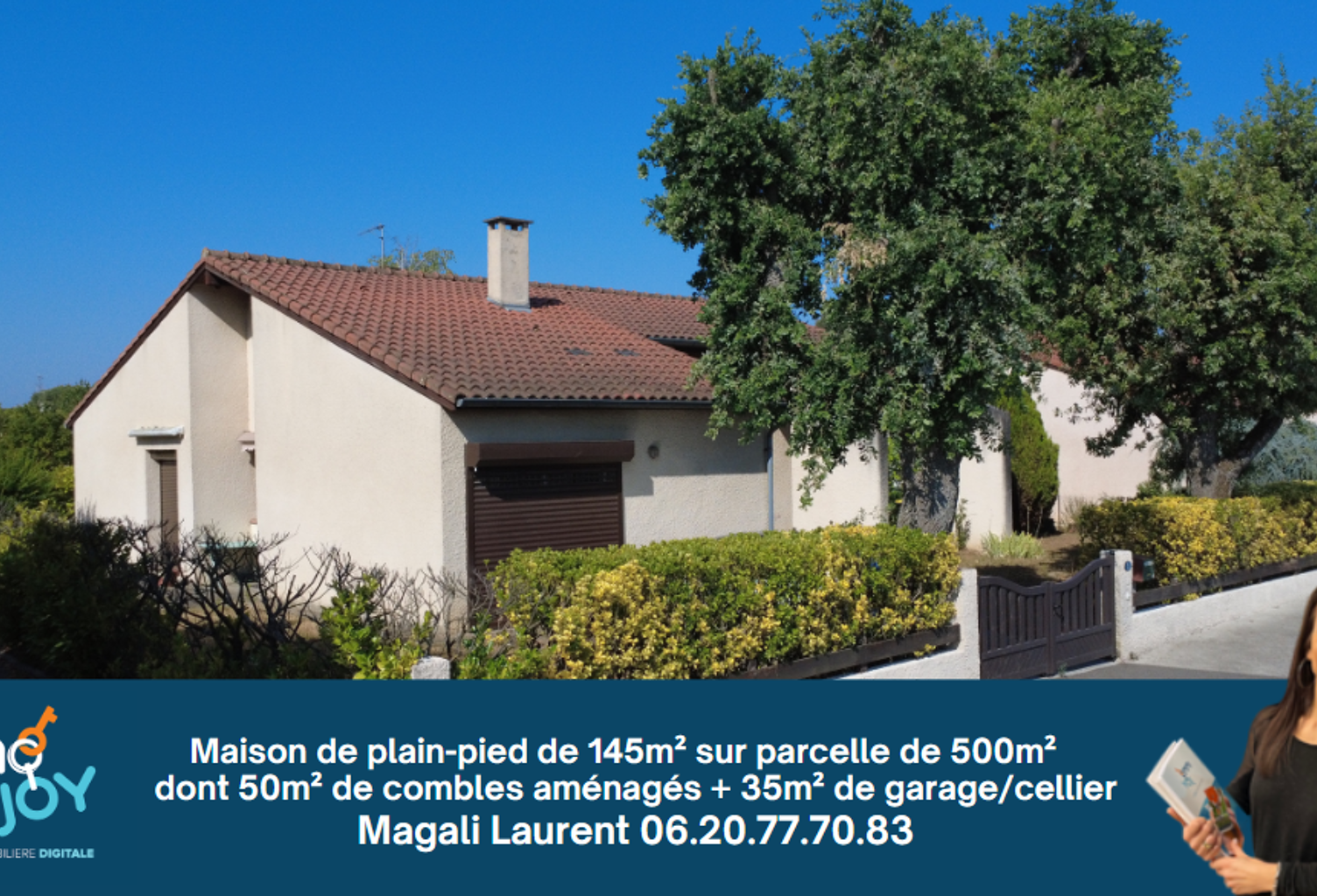Maison T4 de 145 m2 dont 50m2 de dépendances sur combles amé — photo 1