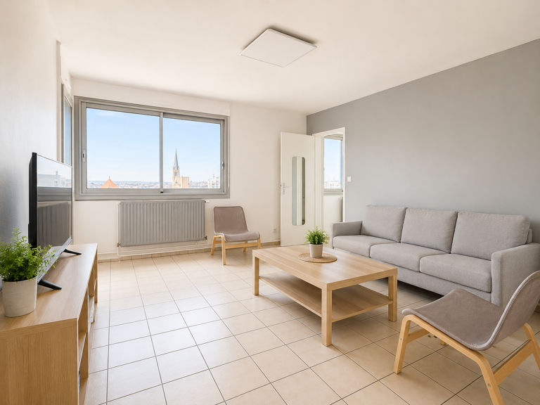 Oullins centre, appartement T5 traversant avec une alcôve — photo 1