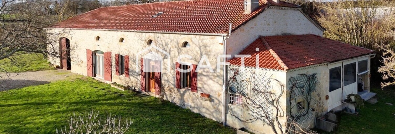 Maison 5 Pièces 218 m² à vendre à Fieux (47600)