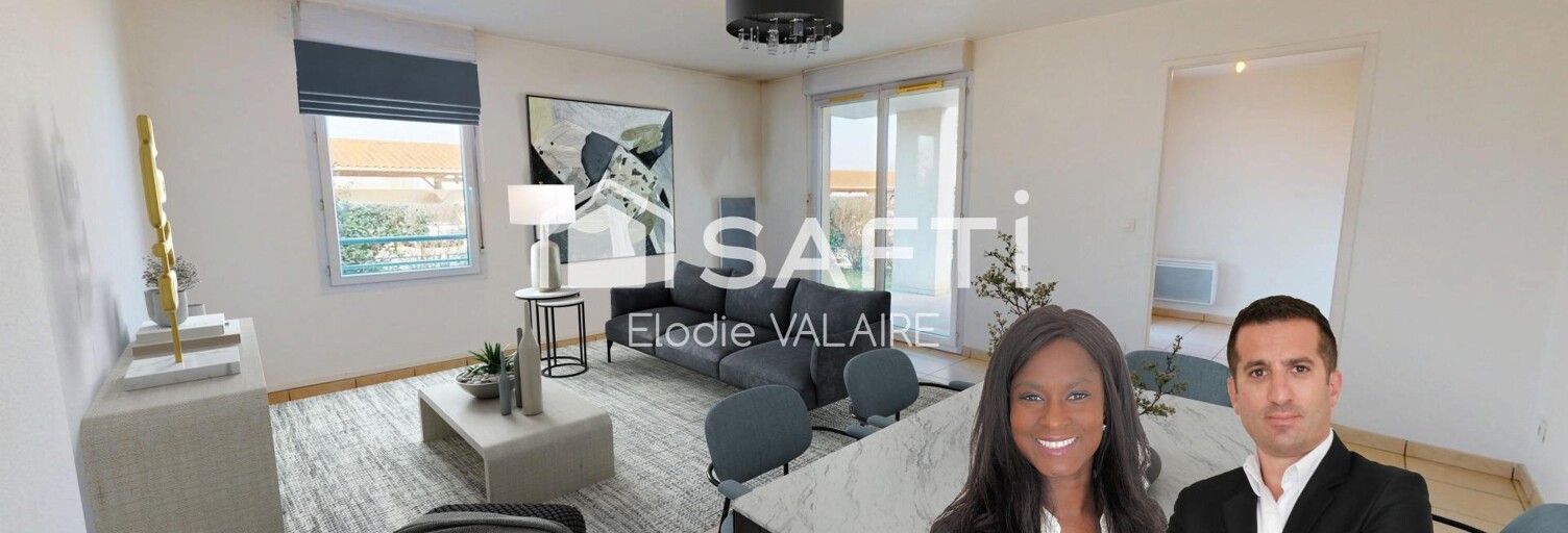 Appartement 3 Pièces 64 m² à vendre à L'Isle-d'Abeau (38080)