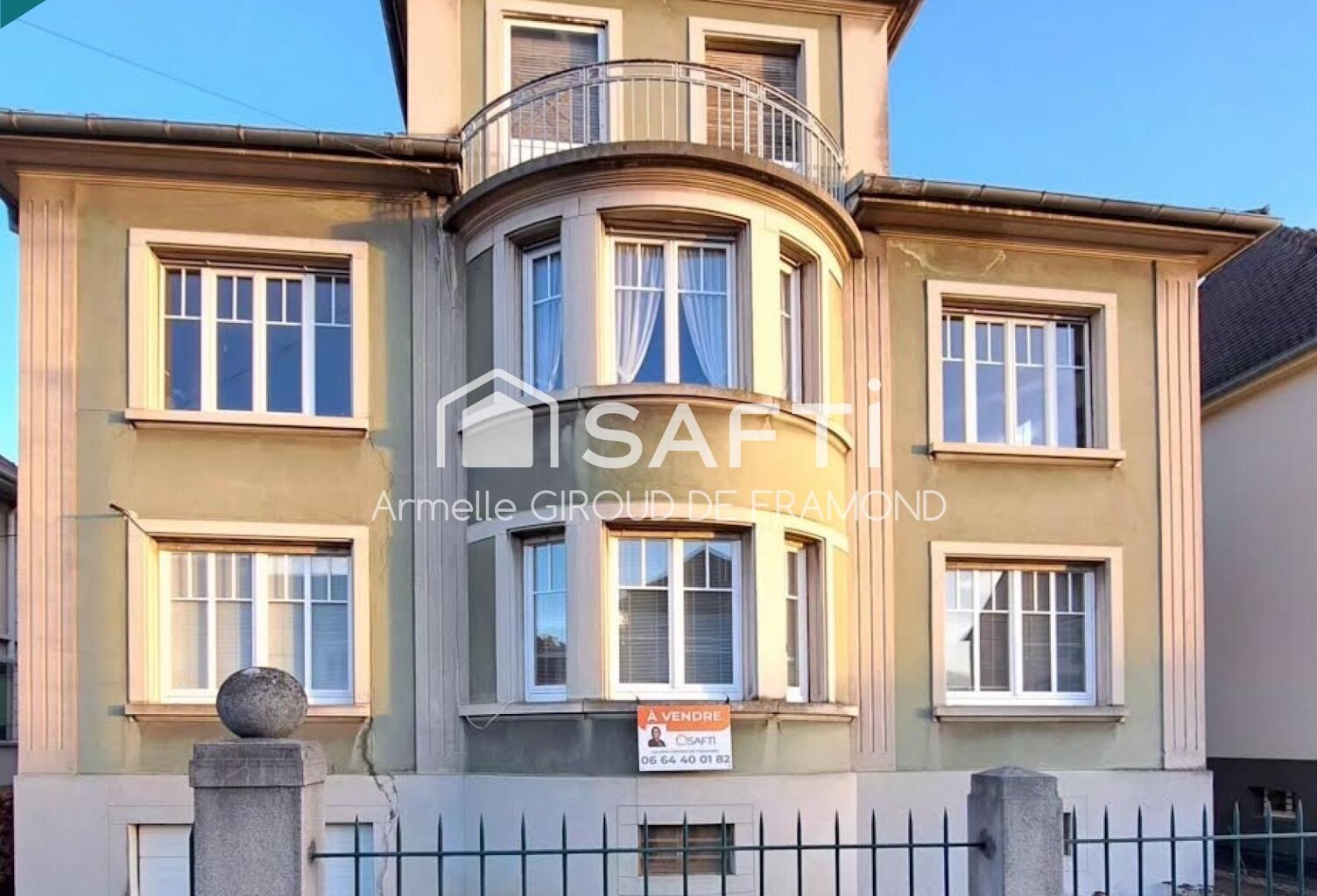À Riedisheim, appartement rez-de-jardin rénové dans maison individuelle de caractère, 5 pièces 109 m² et 127 m2 en surface de référence, avec jardin privatif 100 m²  Esprit maison 2 caves. — photo 1