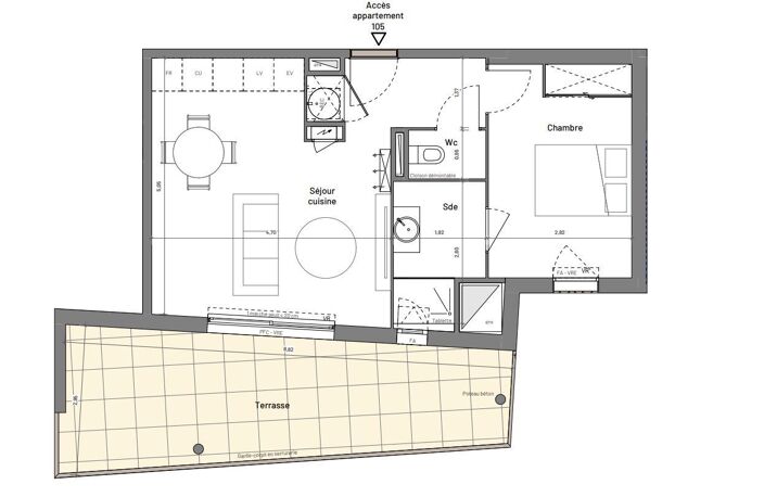 Vente Appartement 2 pièces — photo 5