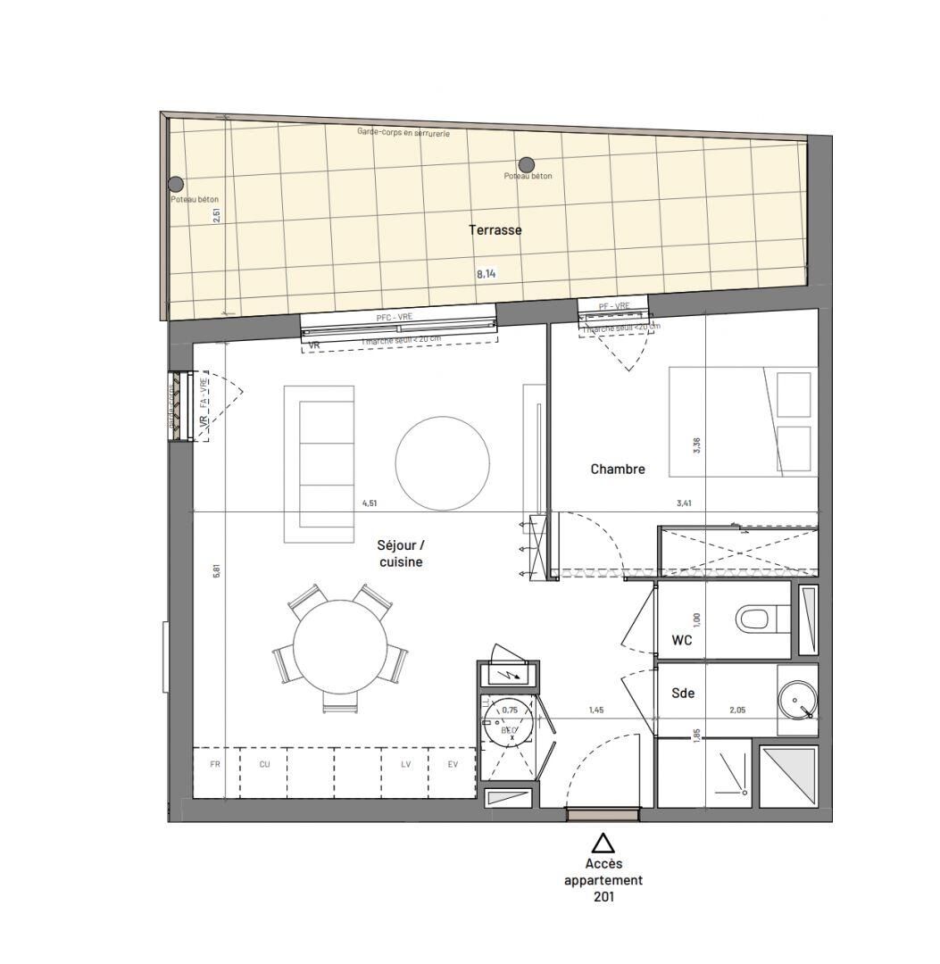 Vente Appartement 2 pièces - Photo 5
