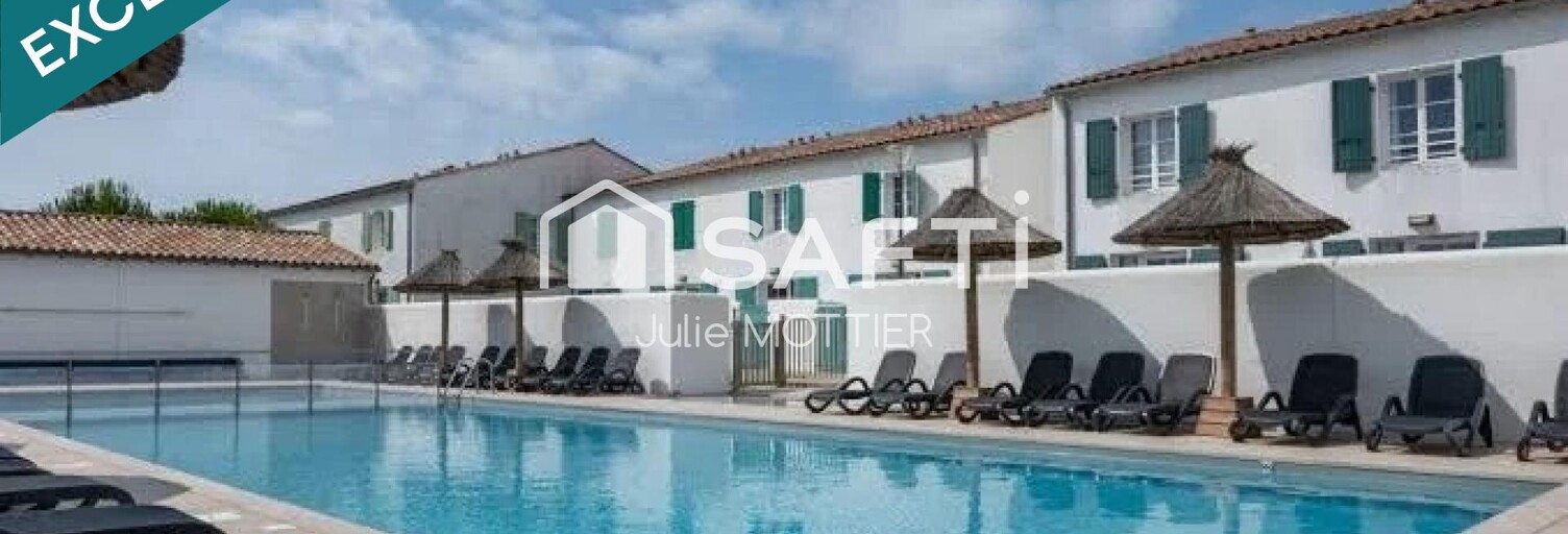 Appartement 2 Pièces 36 m² à vendre à Rivedoux-Plage (17940)