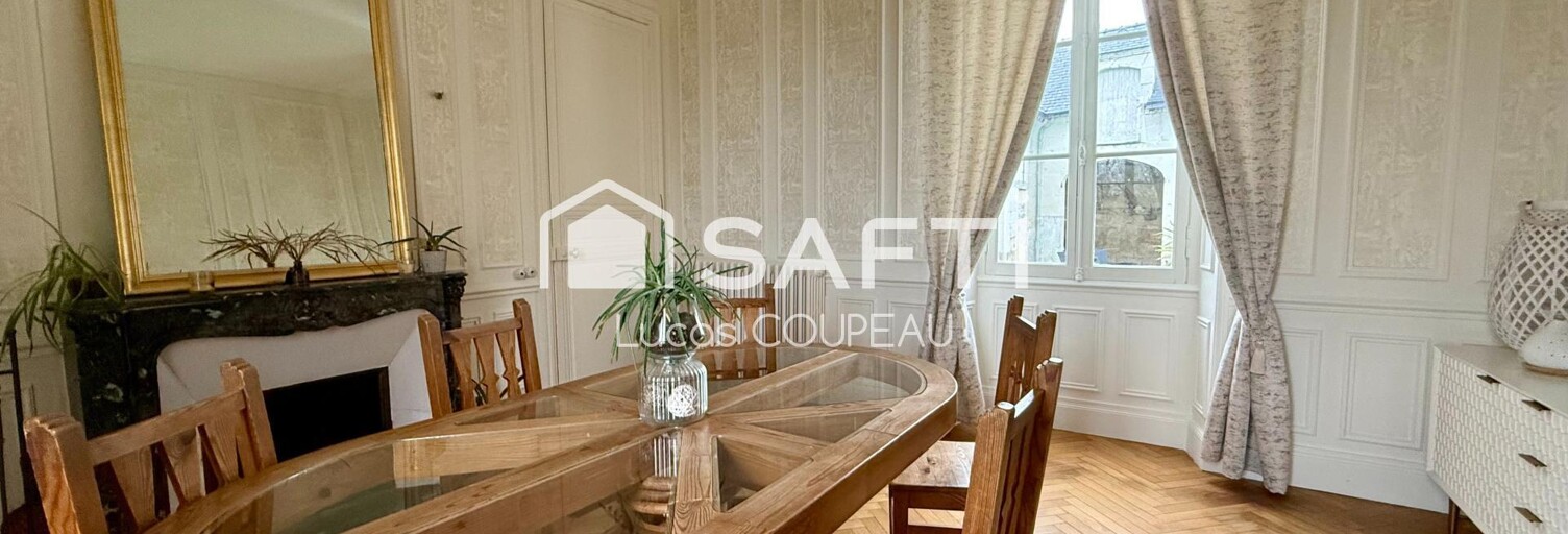 Maison 10 Pièces 239 m² à vendre à Soulaire-et-Bourg (49460)
