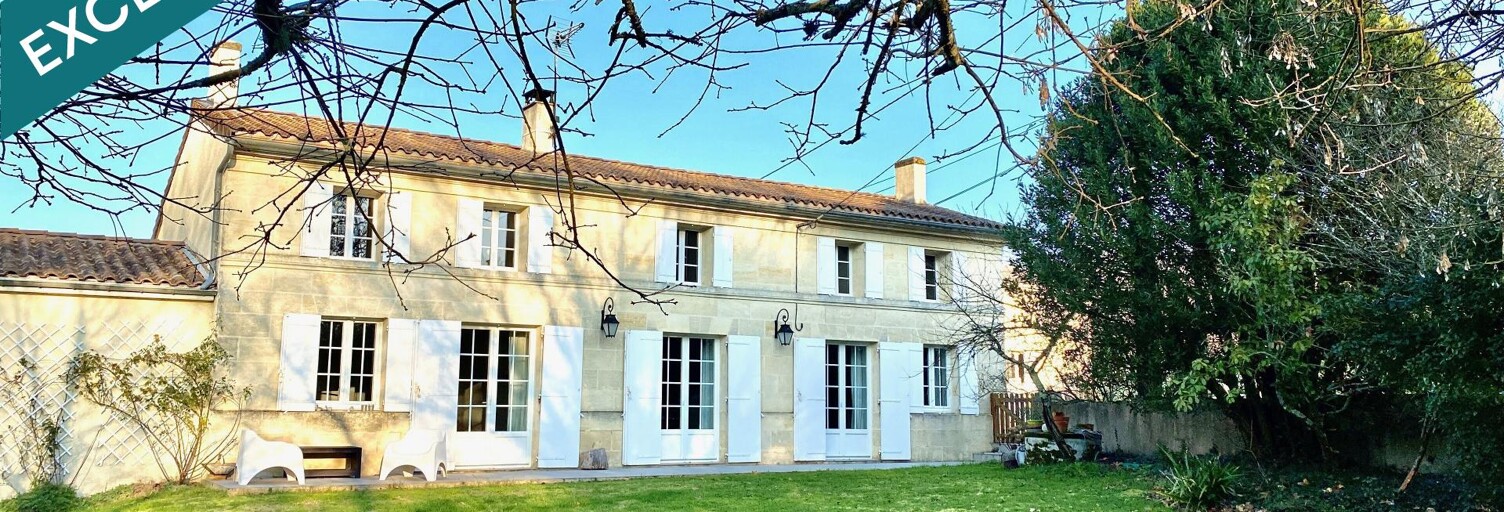 Maison 5 Pièces 183 m² à vendre à Laruscade (33620)