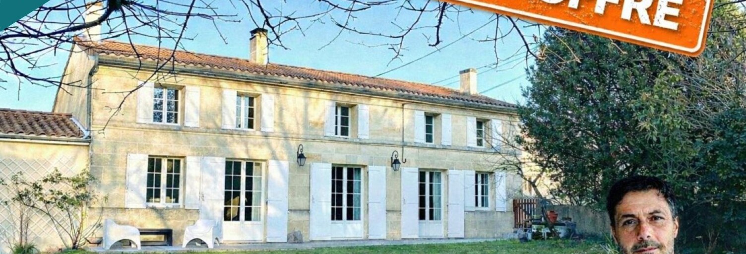 Maison 5 Pièces 183 m² à vendre à Laruscade (33620)