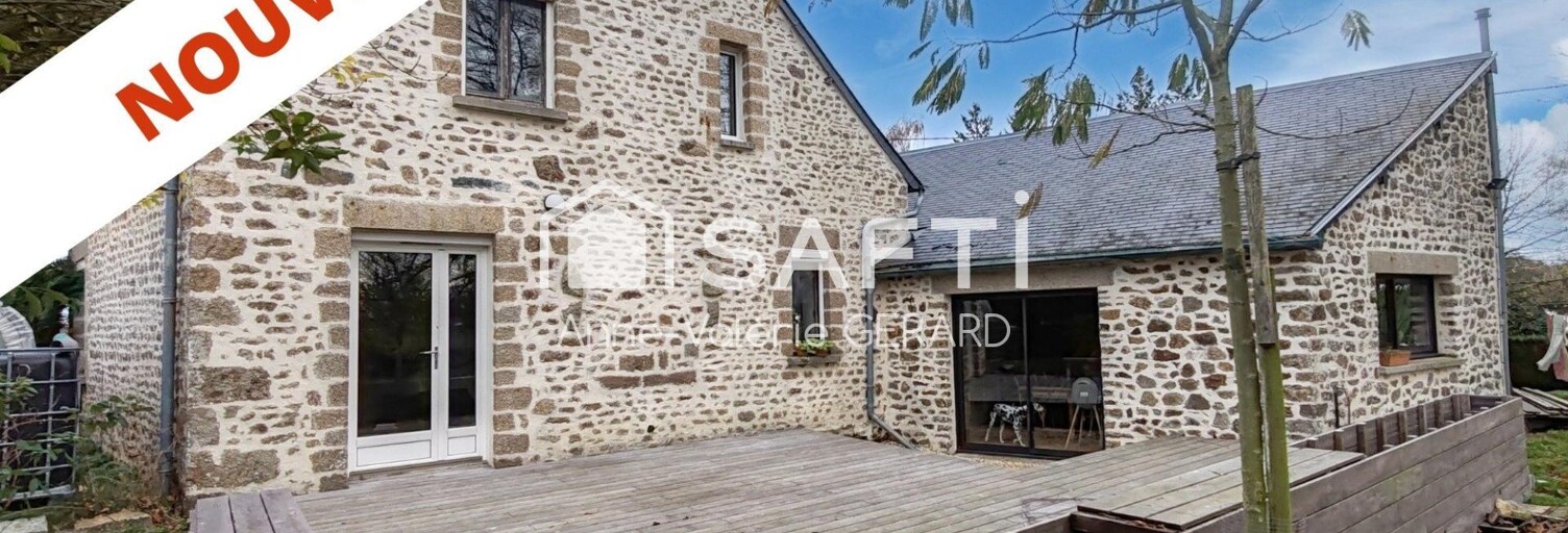 Maison 4 Pièces 96 m² à vendre à Saint-Ellier-du-Maine (53220)