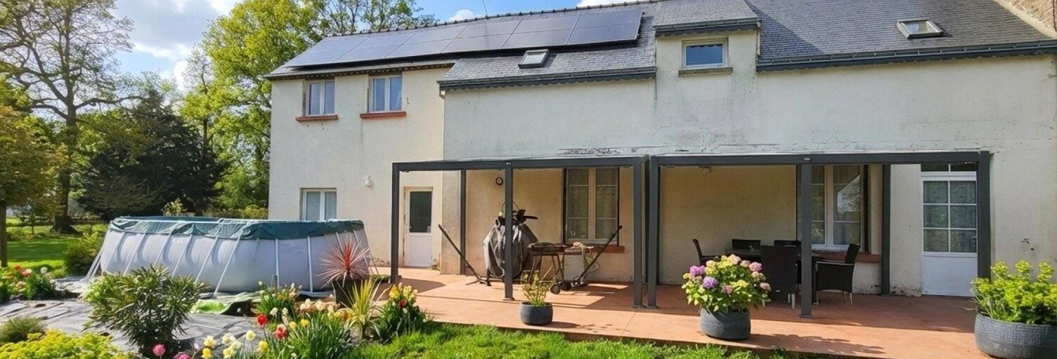 Maison 6 Pièces 145 m² à vendre à Saint-Malo-des-Trois-Fontaines (56490)