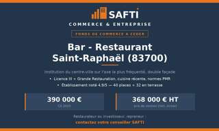 Commerce  100 m² à vendre à Saint-Raphaël (83700)