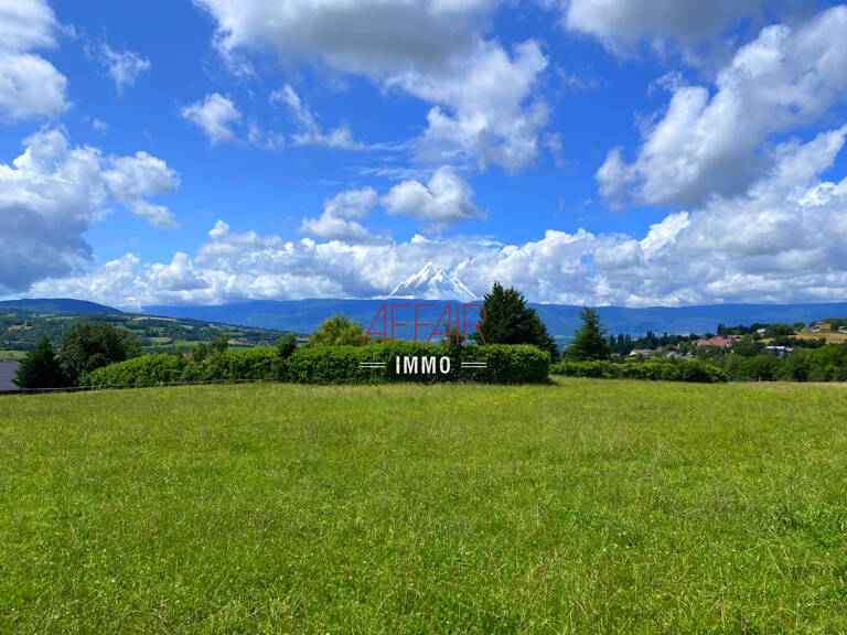 TERRAIN - 74270 FRANGY - POSSIBILITE DE CONTRUIRE MAISON MIT — photo 1