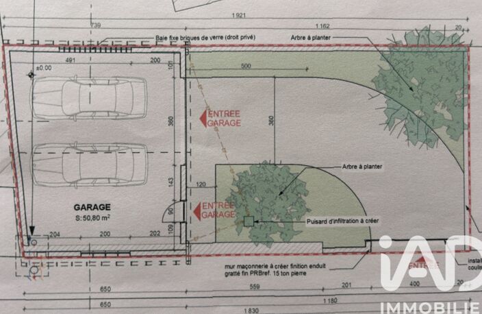 Vente Terrain à bâtir 163 m&sup2; — photo 3