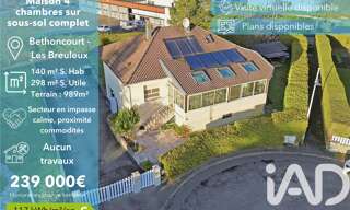 Maison 6 Pièces 140 m² à vendre à Bethoncourt (25200)