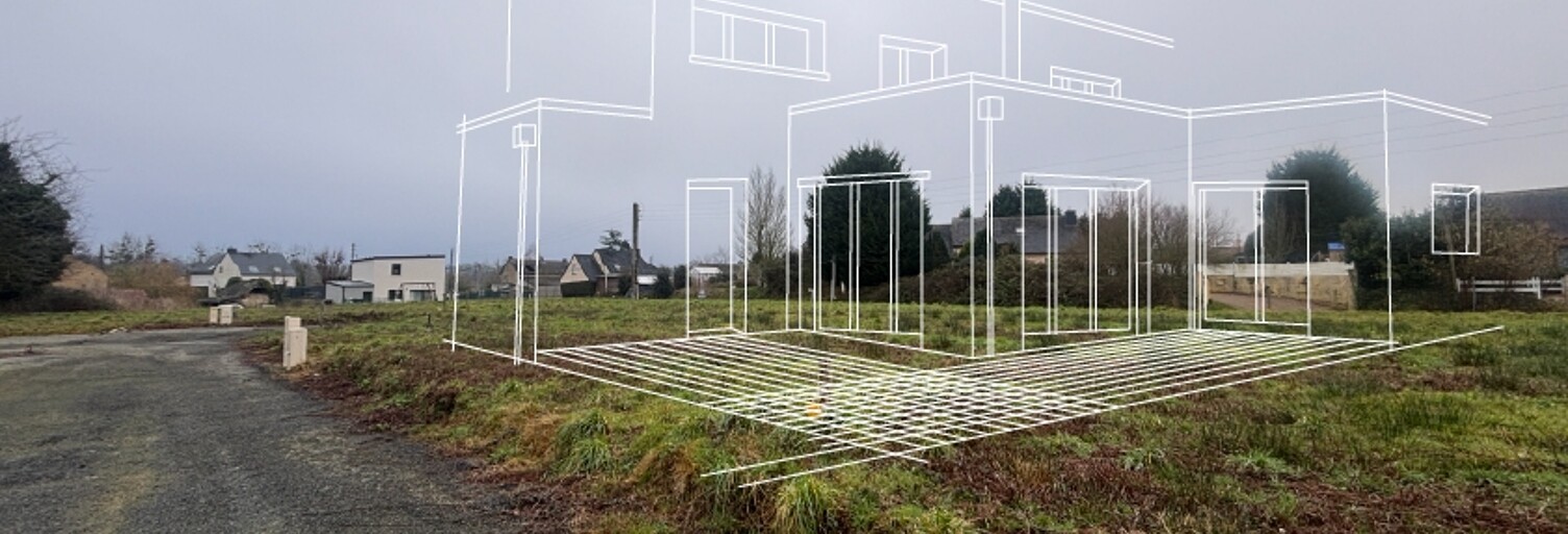 Terrain  941 m² à vendre à Tinténiac (35190)