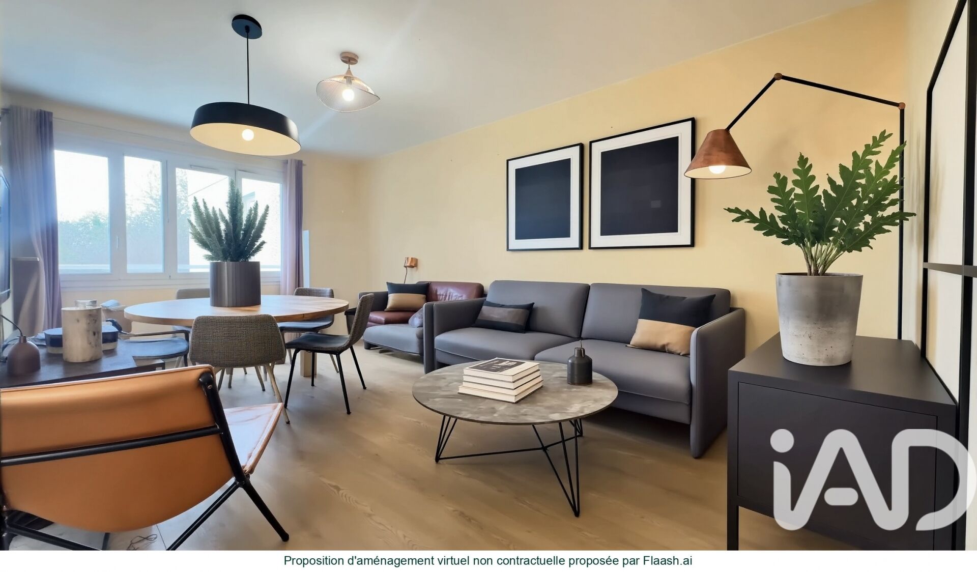 Trappes - 79m² - 4p. - 3ch.