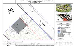 Terrain  314 m² à vendre à Arpajon (91290)