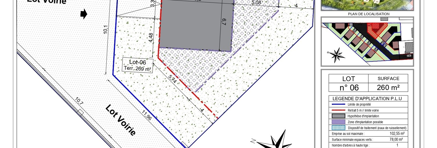 Terrain  269 m² à vendre à Arpajon (91290)